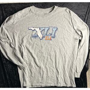 Super Bowl XLI Florida Long Sleeve Tshirt 2XL 2007